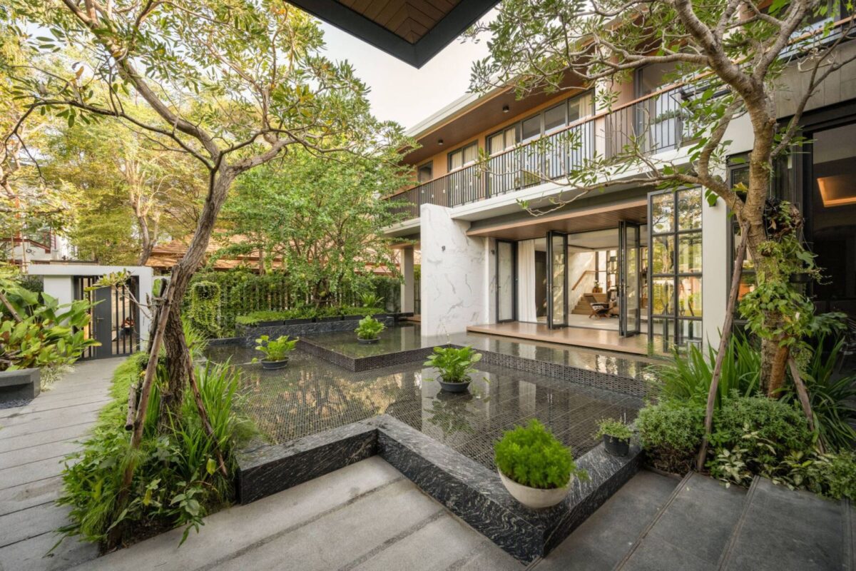 Cập nhật xu hướng thiết kế phong thủy cây xanh 2026