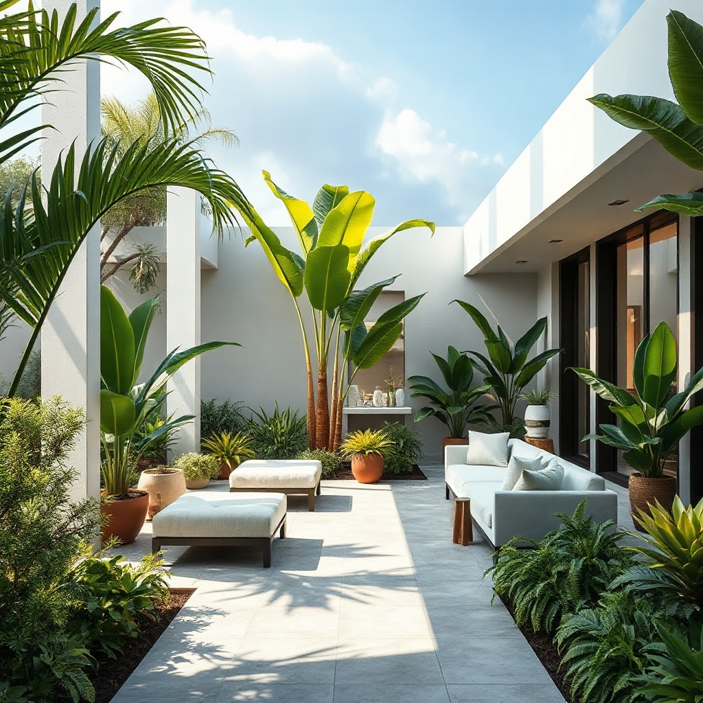 nguyên tắc thiết kế vườn tropical modern — Các Nguyên Tắc Thiết Kế Vườn Tropical Modern Cốt Lõi