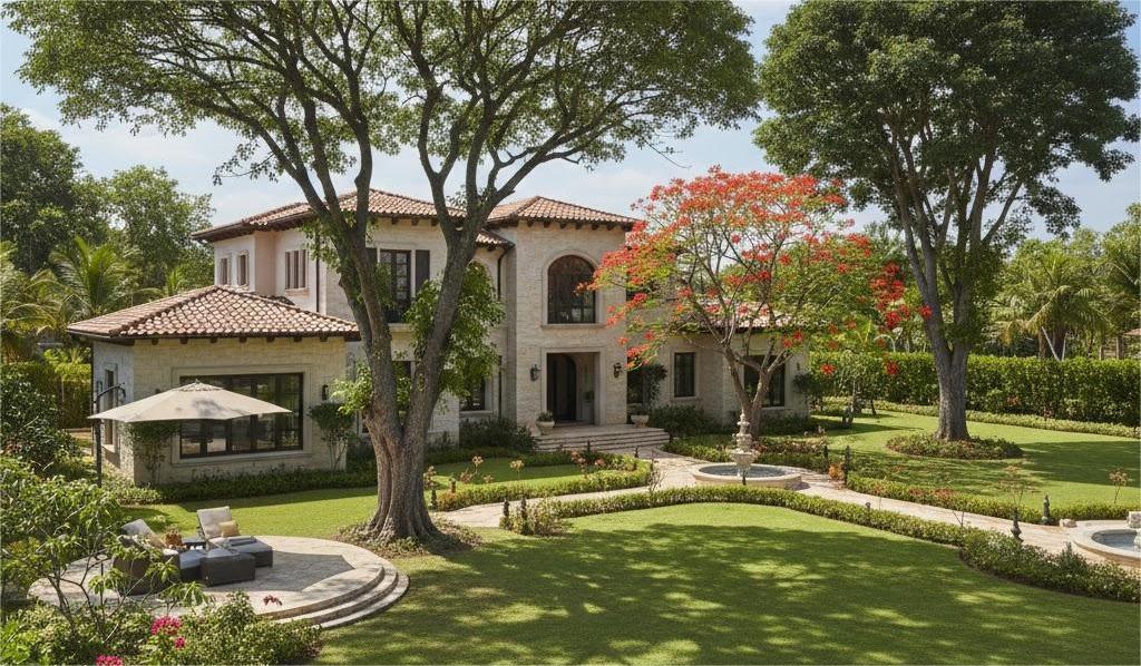 Cây Tạo Bóng Mát Sân Vườn: Nền Tảng Cho Biệt Thự Dễ Chịu 3 Cây tạo bóng mát sân vườn cho không gian sinh hoạt ngoài trời