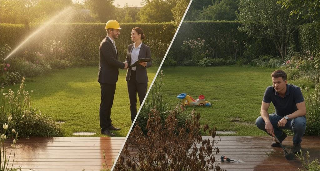 Chất lượng cảnh quan dài hạn thể hiện qua hợp tác chăm sóc vườn