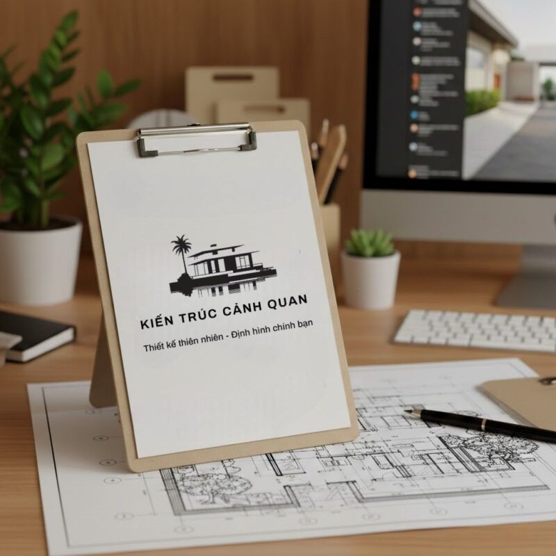 Phối hợp kiến trúc cảnh quan ngay từ giai đoạn concept thiết kế