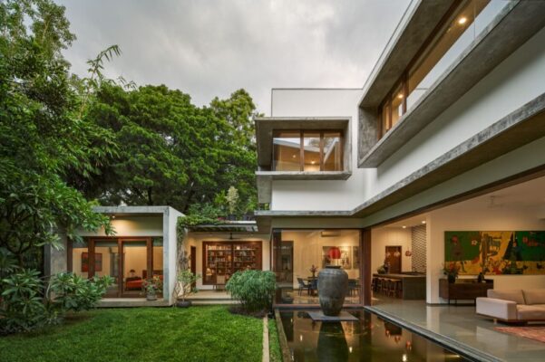 Vườn tropical biệt thự với không gian thư giãn xanh mát